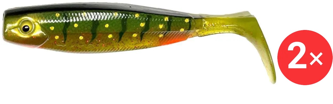 Gunki G Bump Ghost 10,5 cm, 13,2 g, UV Red Perch, 2 ks