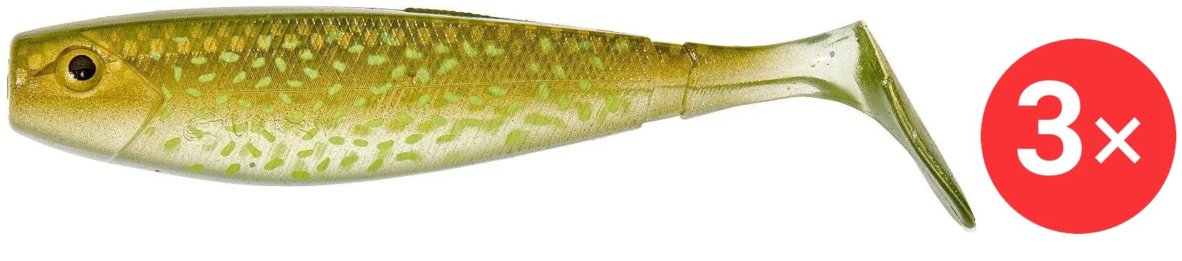 Gunki G Bump Ghost 8 cm, 5,8 g, UV Pike, 3 ks