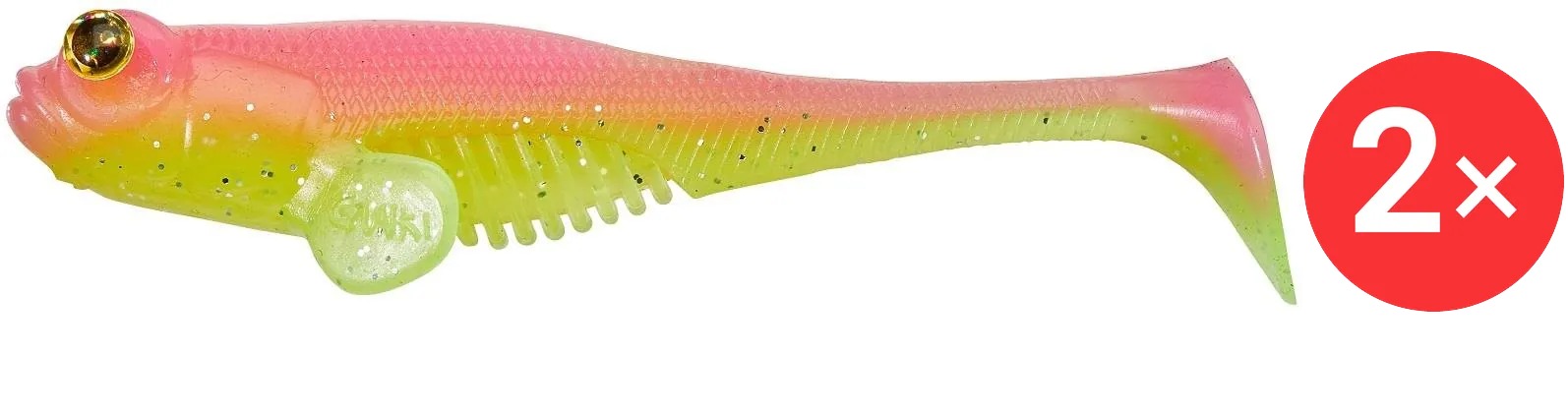 Gunki Rockstar ITB 11 cm, 11,9 g, Pink Chart, 2 ks