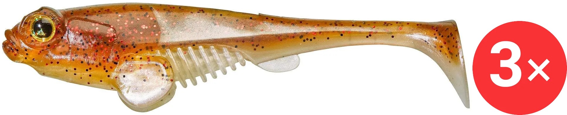 Gunki Rockstar ITB 8,5 cm, 5,3 g, Brown Sugar, 3 ks