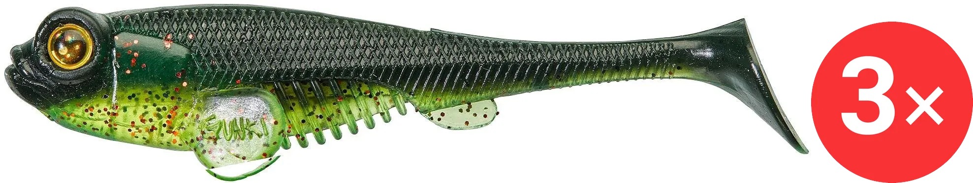 Gunki Rockstar ITB 8,5 cm, 5,3 g, Motorbelly, 3 ks
