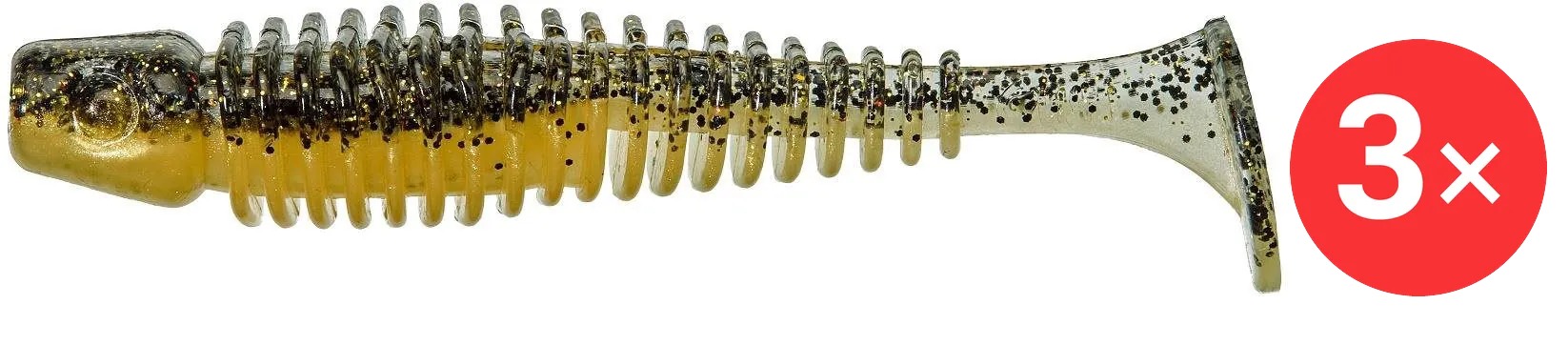 Gunki Tipsy SXL ITB 10 cm, 8,5 g, Ghost Zander, 3 ks