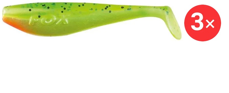 FOX Rage Gumová nástraha Zander Pro Shad 12 cm Lemon Tiger, 3 ks
