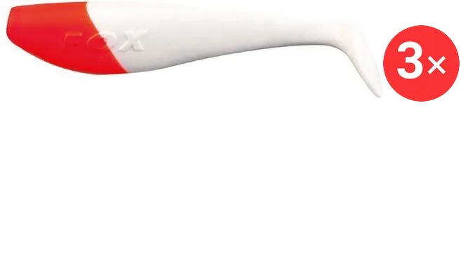 FOX Rage Gumová nástraha Zander Pro Shad 12 cm UV Red Head, 3 ks