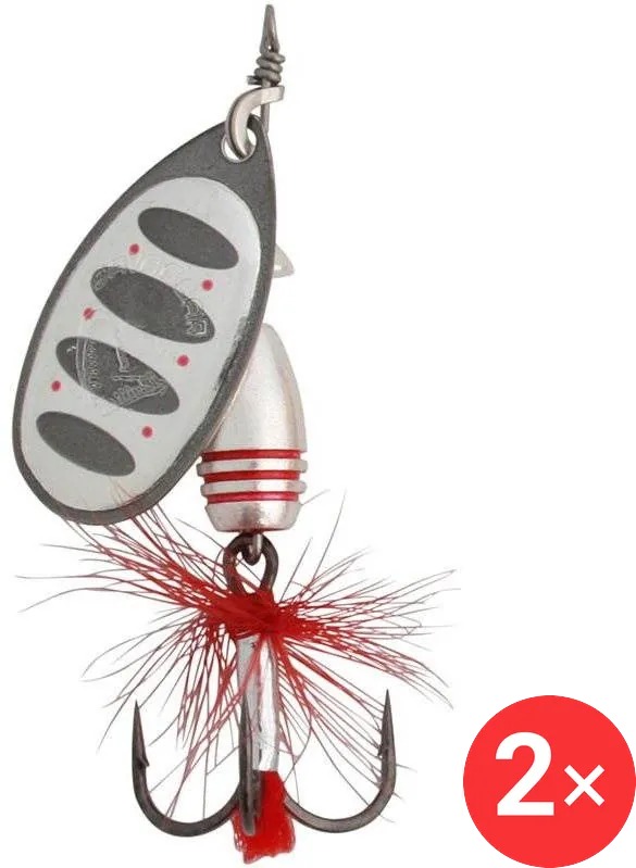 Savage Gear Rotex Spinner1 - 2 × 3.5 g 01 - Dirty Silver