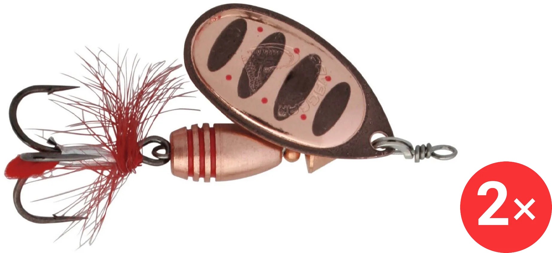 Savage Gear Rotex Spinner1 - 2 × 3.5 g 02 - Copper