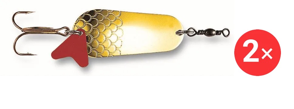 Effzett Standard Spoon 3,2 cm, 2 × 6 g Gold