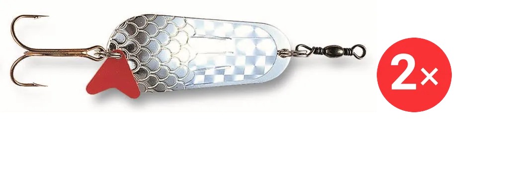 Effzett Standard Spoon 8 cm, 2 × 45 g Prism