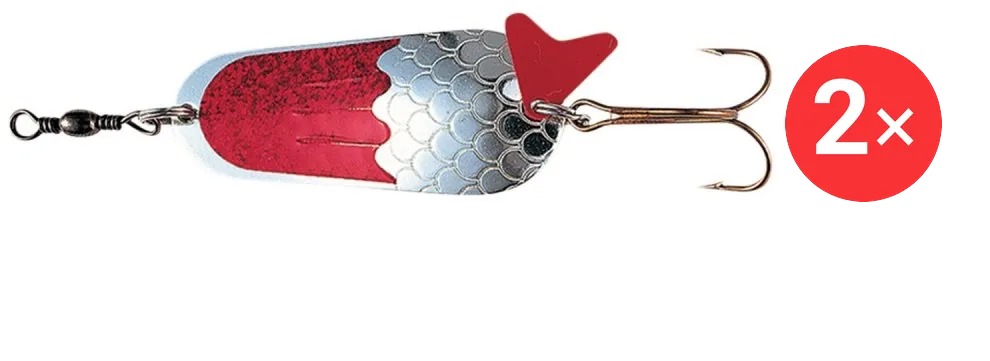 Effzett Standard Spoon 4,5 cm, 2 × 16 g Glitter