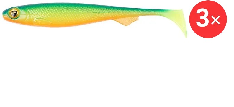 FOX Rage Slick Shad 11 cm UV Blue Back 3 ks