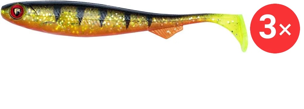 FOX Rage Slick Shad 11 cm UV Perch 3 ks
