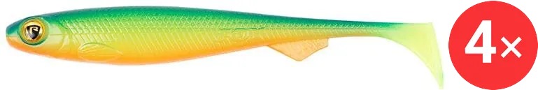FOX Rage Slick Shad 9 cm UV Blue Back 4 ks