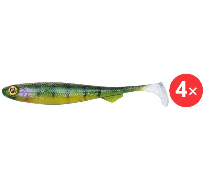 FOX Rage Slick Shad 9 cm UV Stickleback 4 ks