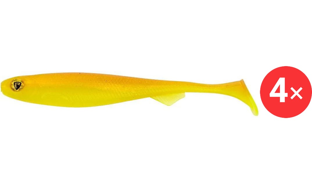 FOX Rage Slick Shad 9 cm UV Sun Dance 4 ks