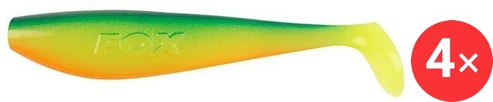 FOX Rage Zander Pro Shad 10 cm UV Blue Back 4 ks