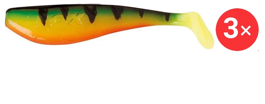 FOX Rage Zander pro Shad 12 cm Firetiger 3 ks