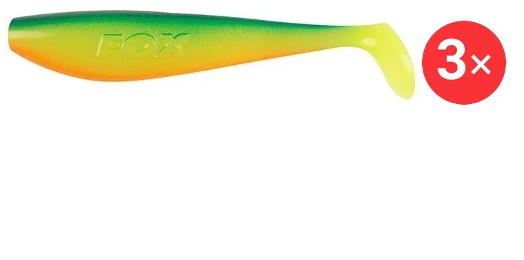 FOX Rage Zander Pro Shad 12 cm UV Blue Back 3 ks