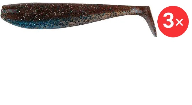 FOX Rage Zander Pro Shad 12 cm UV Blue Guts 3 ks