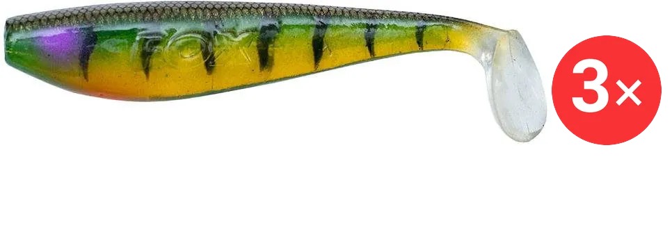 FOX Rage Zander Pro Shad 12 cm UV Stickleback 3 ks