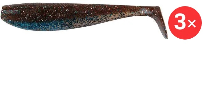 FOX Rage Zander Pro Shad 14 cm UV Blue Guts 3 ks