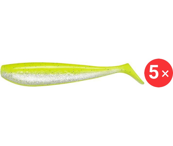 FOX Rage Zander Pro Shad 7,5 cm UV Chartreuse Ayu 5 ks