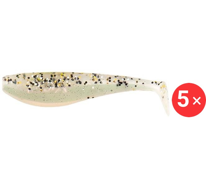 FOX Rage Zander Pro Shad 7,5 cm UV Salt & Pepper 5 ks
