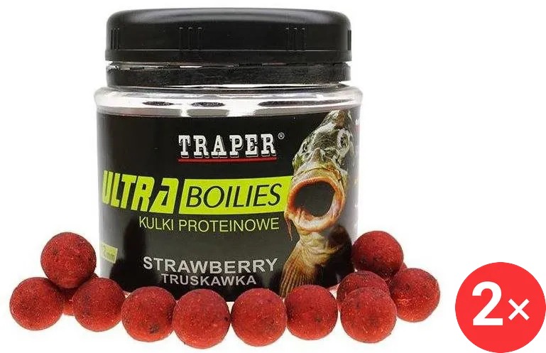 Traper Ultra Boilies 2 × 100 g 12 mm Banán