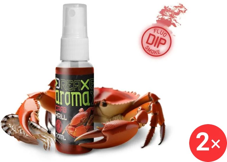 Delphin Dipovací sprej AromaX 2 × 30 ml Krab-krill