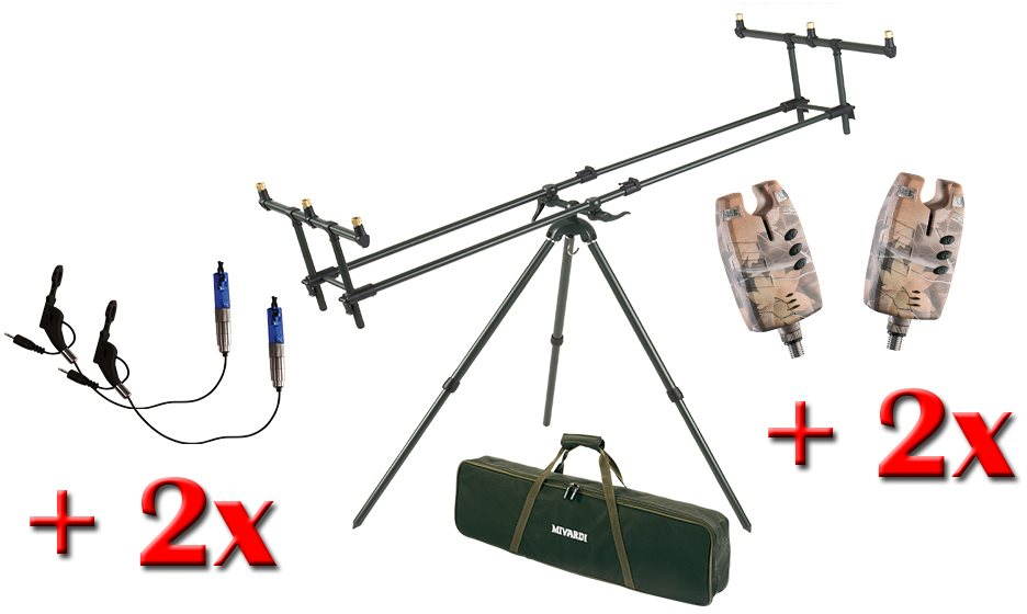 Mivardi Tripod Premium combo (+2 swing army + 2 hlásiče)