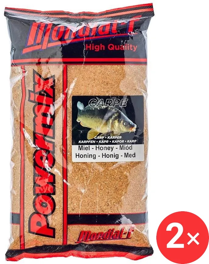 Mondial F Powermix Carp Honey 2 × 1 kg