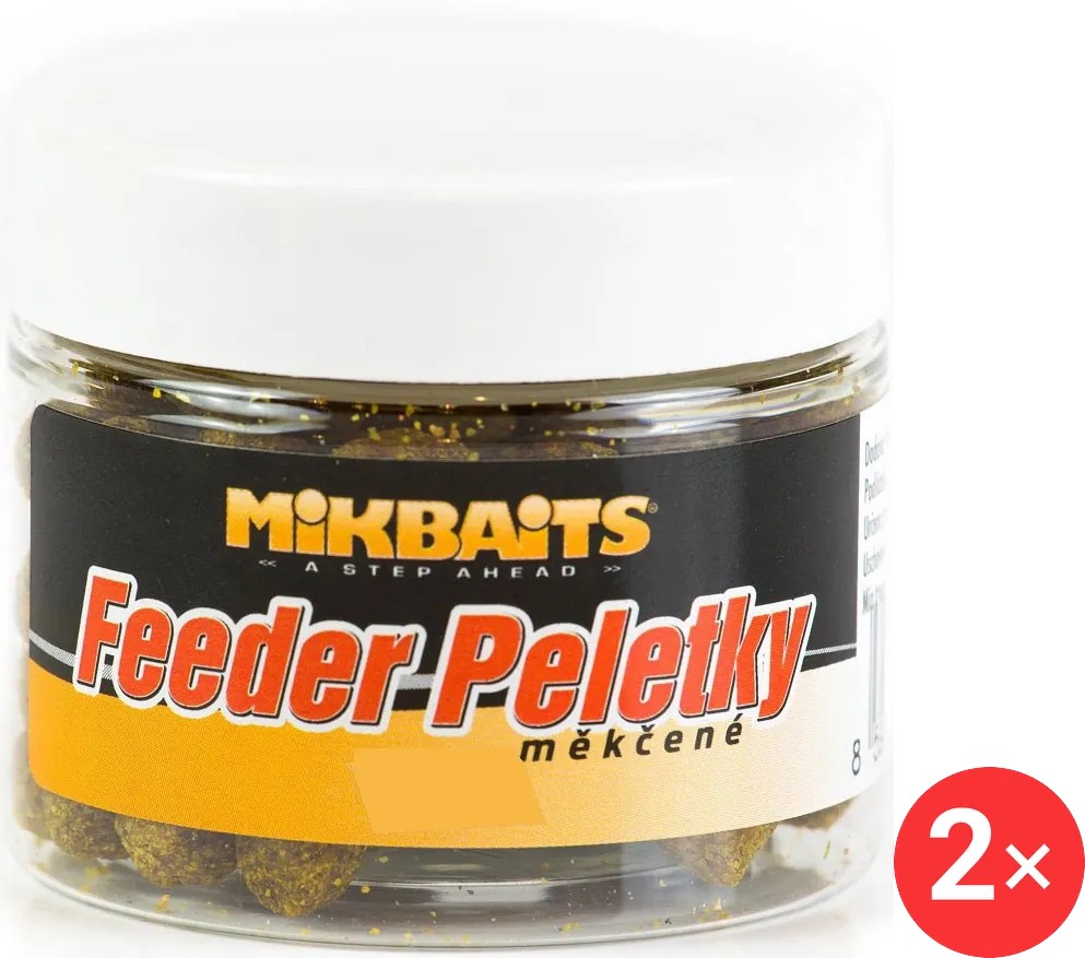 Mikbaits Měkčené feeder peletky Monster Halibut 2 × 50 ml