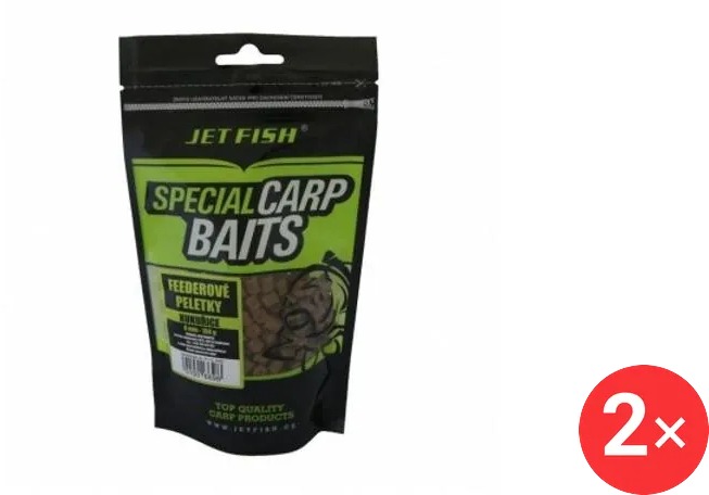 Jet Fish Feederové pelety Kukuřice 2 × 150 g 8 mm