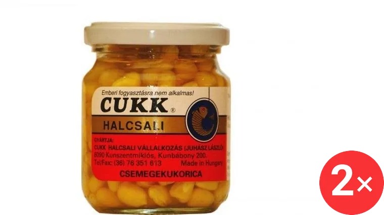 CUKK Kukuřice v nálevu 2 × 130 g Natur