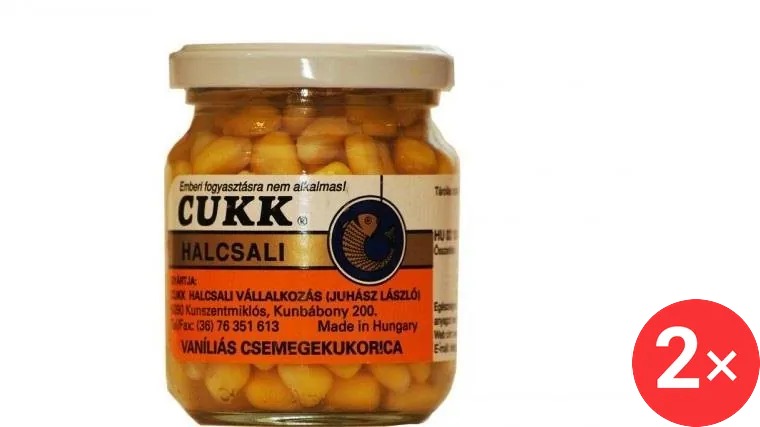 CUKK Kukuřice v nálevu 2 × 130 g Vanilka