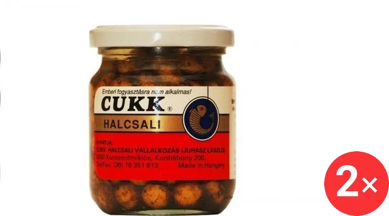 CUKK Tygří ořech 2 × 125 g Med