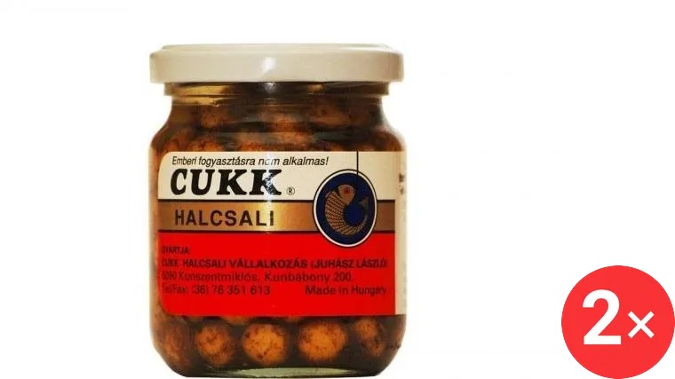 CUKK Tygří ořech 2 × 125 g Vanilka