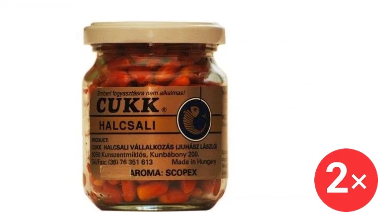 CUKK Kukuřice nakládaná 2 × 125 g Scopex
