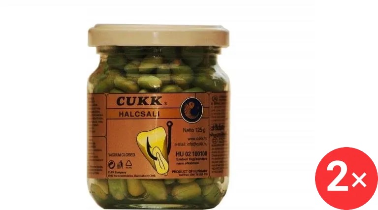 CUKK Kukuřice nakládaná 2 × 125 g Chobotnice