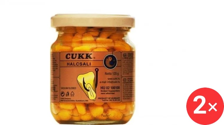 CUKK Kukuřice nakládaná 2 × 125 g Ananas