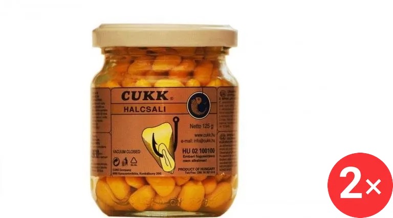 CUKK Kukuřice nakládaná 2 × 125 g Vanilka