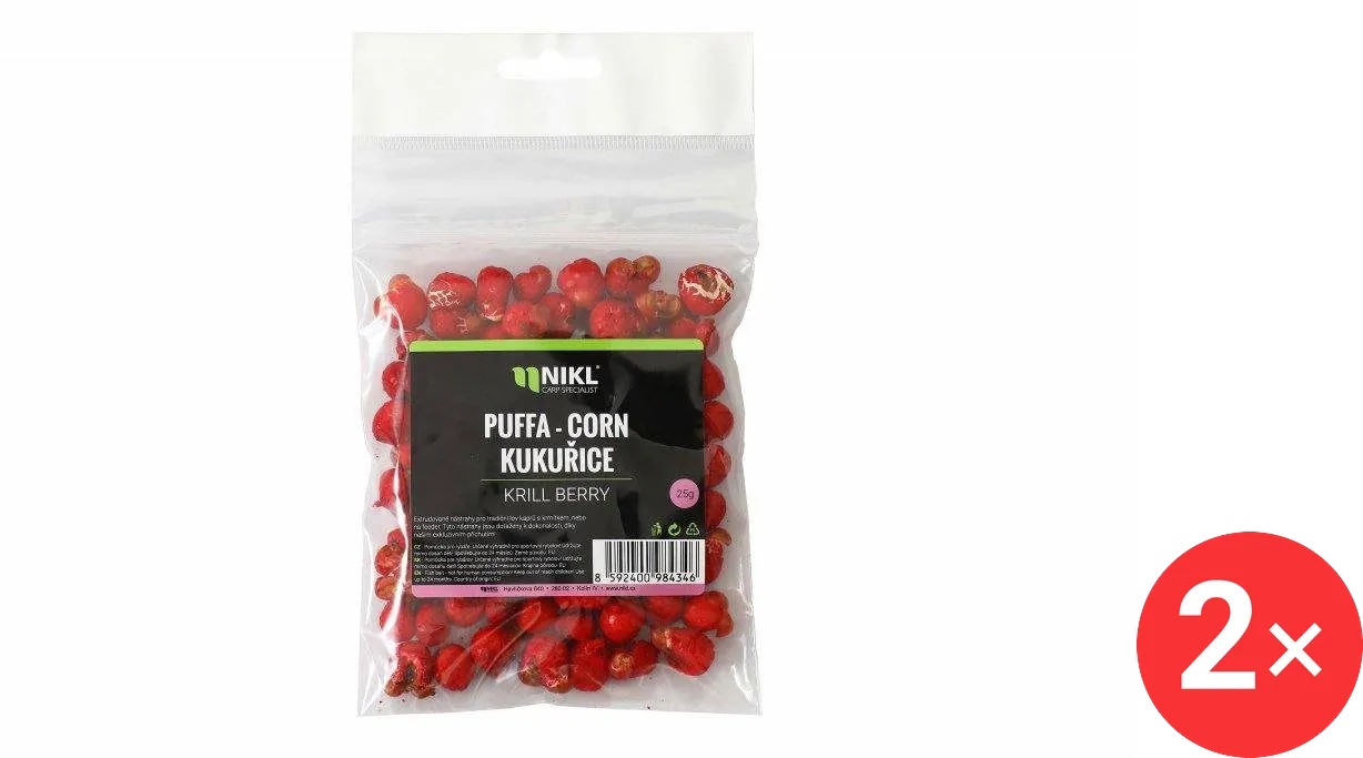 Nikl Kukuřice Puffa Devill Krill, 2 × 25 g