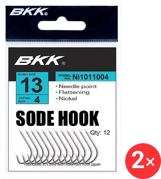 BKK Háček Sode Diamond Velikost 11 2 × 12 ks