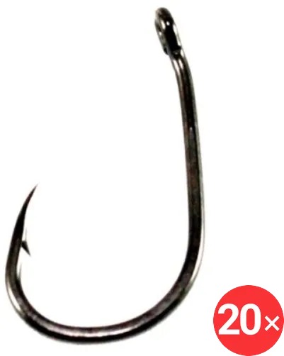 Zfish Teflon Hooks Wide Gape Velikost 6 2 × 10 ks
