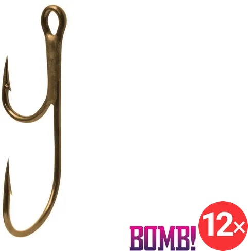 Delphin Dvojháček BOMB! MultiHook Double Velikost 1 2 × 6 ks