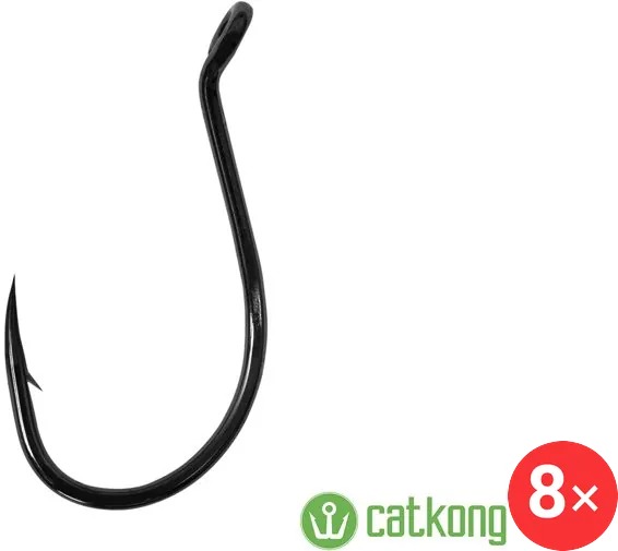 Delphin Sumcový jednoháček Catkong SuPower Velikost 8/0 2 × 4 ks