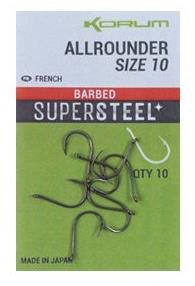 KORUM Háček Allrounder, velikost 6, 2 × 10 ks