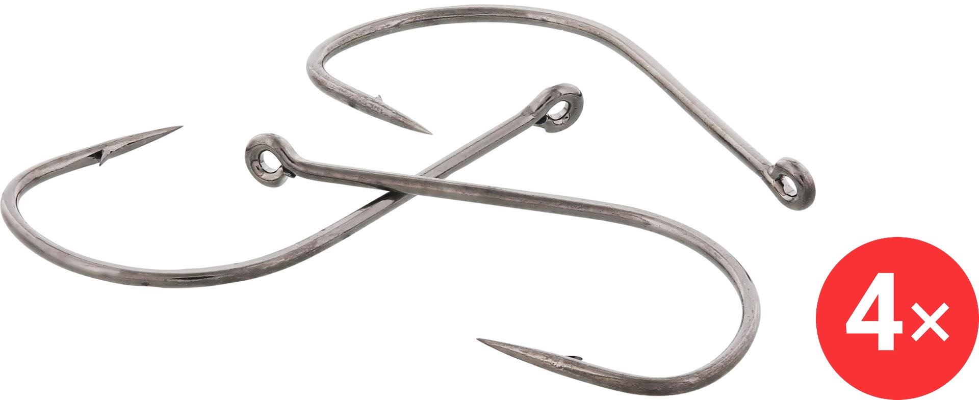 Westin Háček Dropshot Hook, velikost 2, 2 × 6 ks