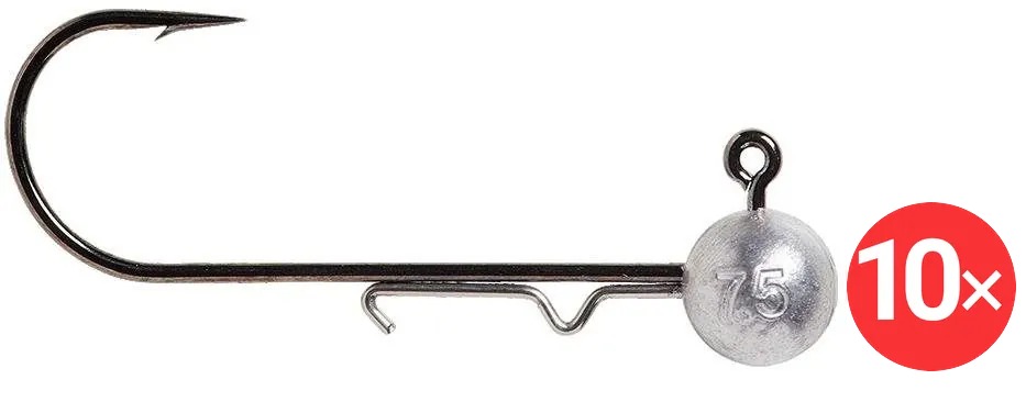 Savage Gear Jigová hlavička Ball JigHead 2 × 7,5 g Velikost 4/0 5 ks