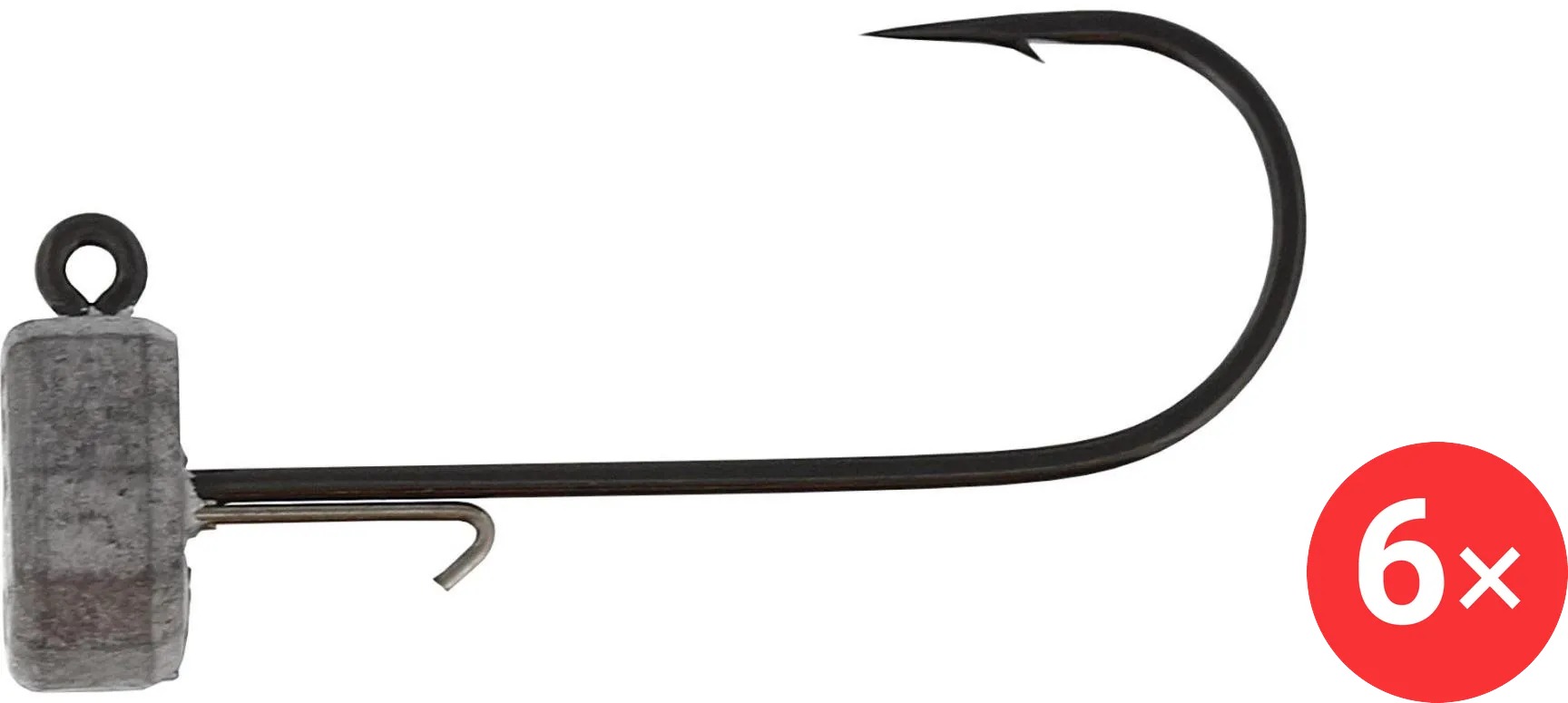 Westin Jigová hlavička Micro Ned Jig Head Lead 2 × Velikost 2 1,5 g 3 ks