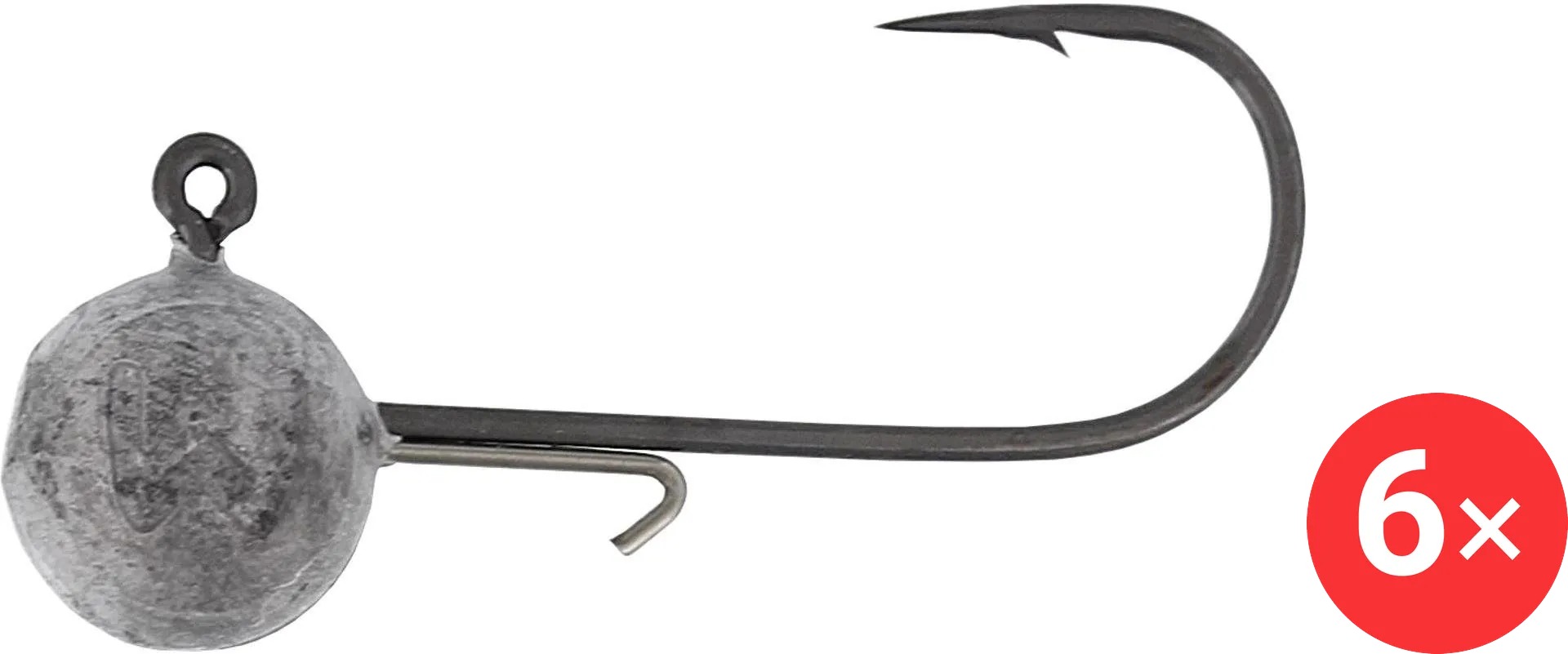 Westin Jigová hlavička Round Up Micro Jig Head Lead 2 × Velikost 4 2,5 g 3 ks